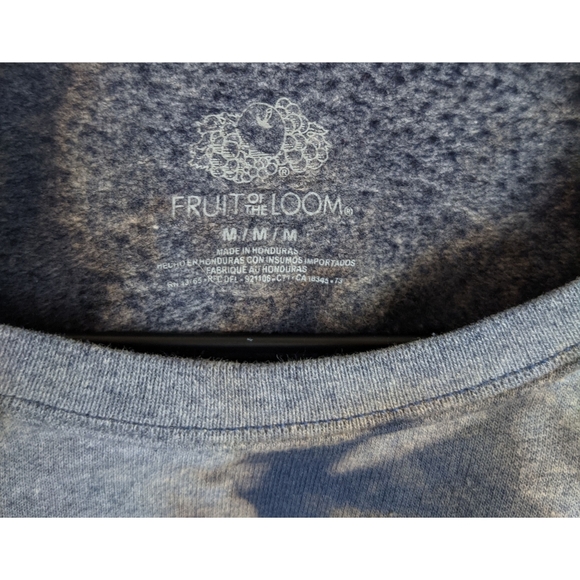 MEDIUM - Reverse Tie Dye Cropped Sweatshirt - Picture 6 of 7